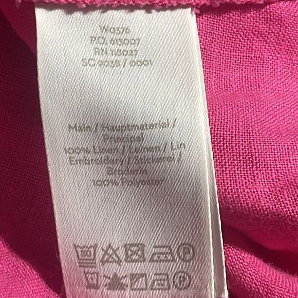 Boden Pink Embroidered Dress - Picture 9 of 11